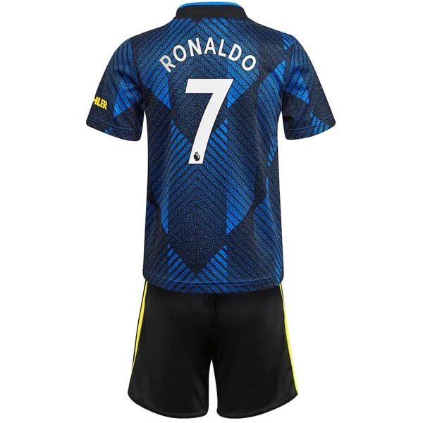 Camiseta Manchester United NO.7 Ronaldo 3ª Niño 2021/22